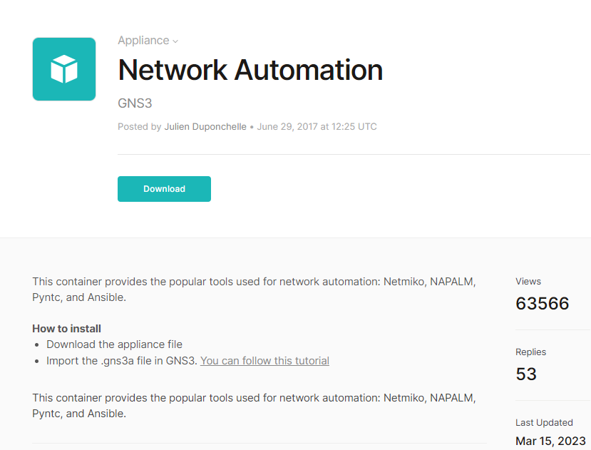 network-automation-appliance
