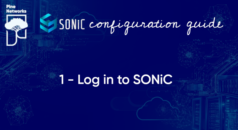 Login to SONIC