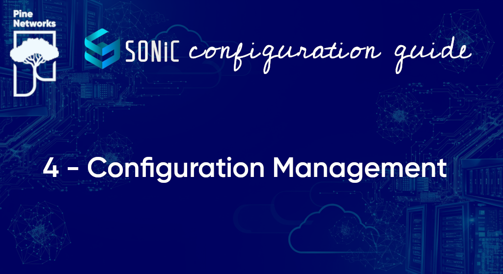 SONIC Configuration Management