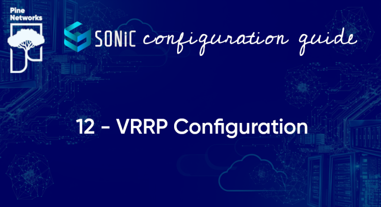 Enterprise SONIC VRRP Configuration