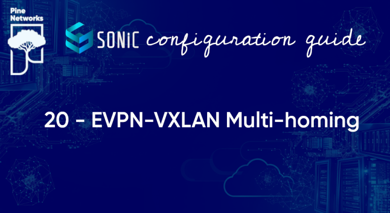 SONiC EVPN-VXLAN Multi-homing