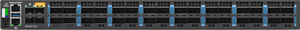 400G - UfiSpace S9300-32D